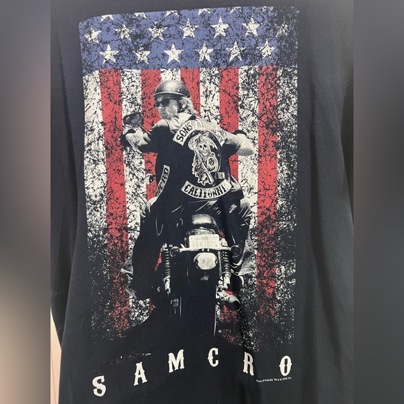 Sons of Anarchy Sam Cro T Shirt - Picture 4 of 4